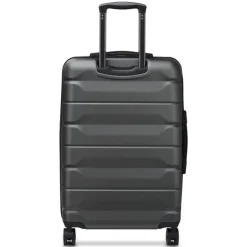Best Delsey Air Armour 4 Wheel Medium Trolley 68 Expandable black