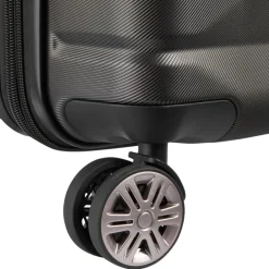 Discount Delsey Air Armour 4 Wheel Slim Cabin Trolley 55/40 black