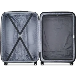 Delsey Air Armour 4 Wheel Large Trolley 77 Expandable black