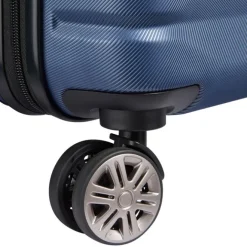 Outlet Delsey Air Armour 4 Wheel Slim Cabin Trolley 55/40 night blue