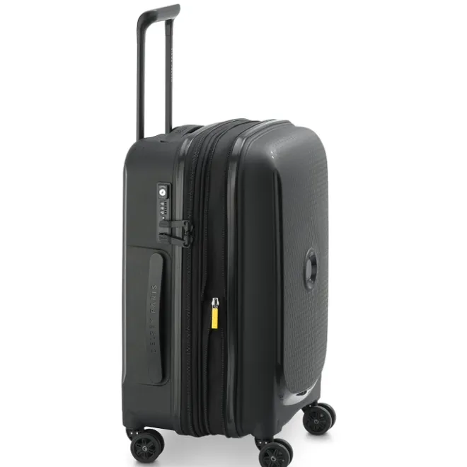Clearance Delsey Belmont Plus MR Cabin Trolley 55/35 Expandable black