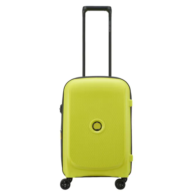 Clearance Delsey Belmont Plus MR Cabin Trolley 55/35 Expandable green chartreuse