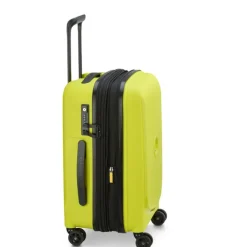 Clearance Delsey Belmont Plus MR Cabin Trolley 55/35 Expandable green chartreuse