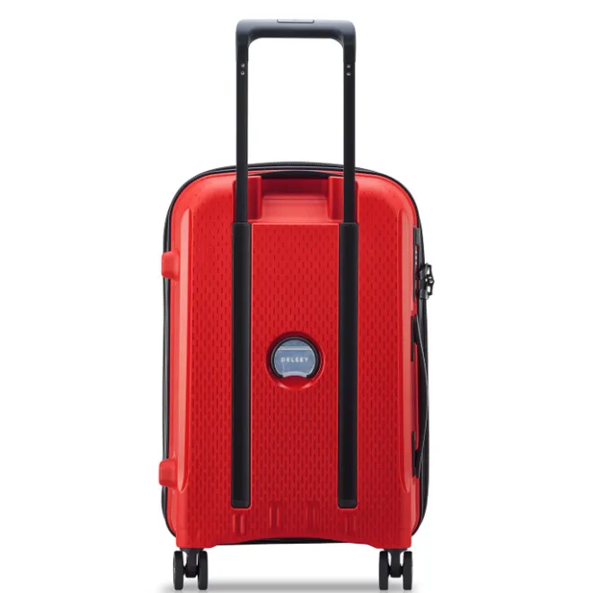 Clearance Delsey Belmont Plus MR Cabin Trolley 55/35 Expandable red