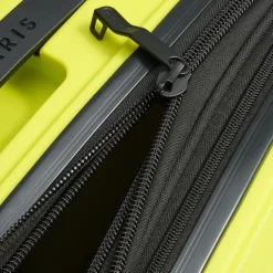 Clearance Delsey Belmont Plus MR Trolley L Expandable green chartreuse