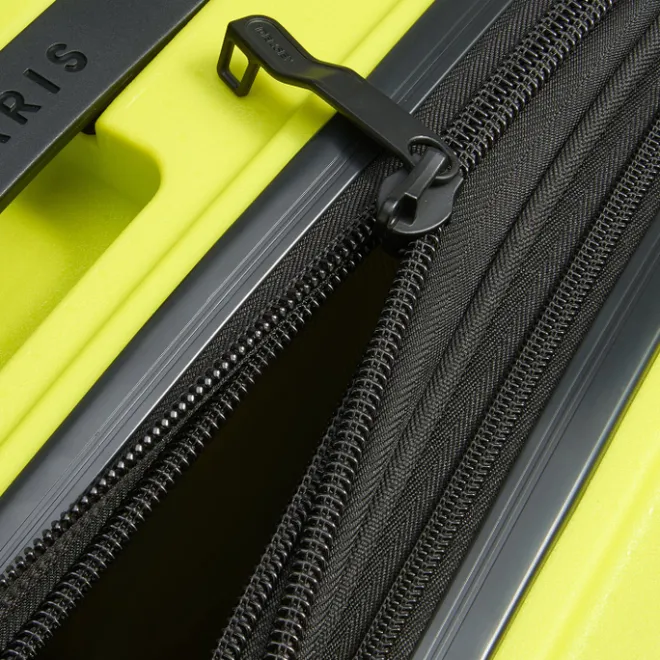 Clearance Delsey Belmont Plus MR Trolley L Expandable green chartreuse