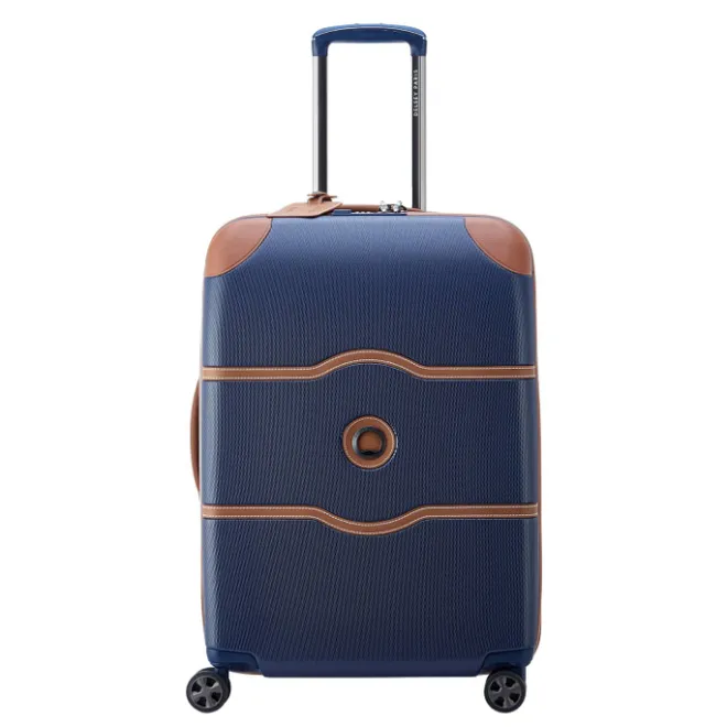 Online Delsey Chatelet Air 2.0 4 Wheel Medium Trolley 66 navy blue