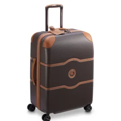 Best Delsey Chatelet Air 2.0 4 Wheel Medium Trolley 66 marron