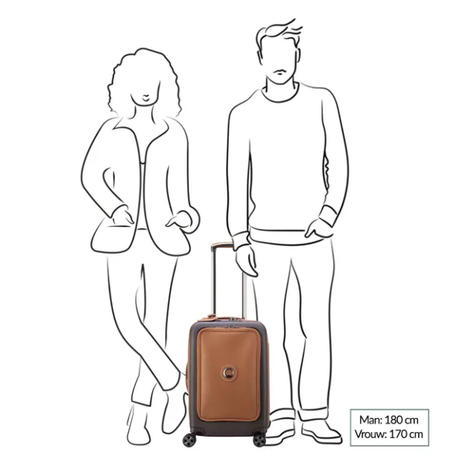 Sale Delsey Chatelet Air 2.0 Cabin Trolley 55 angora