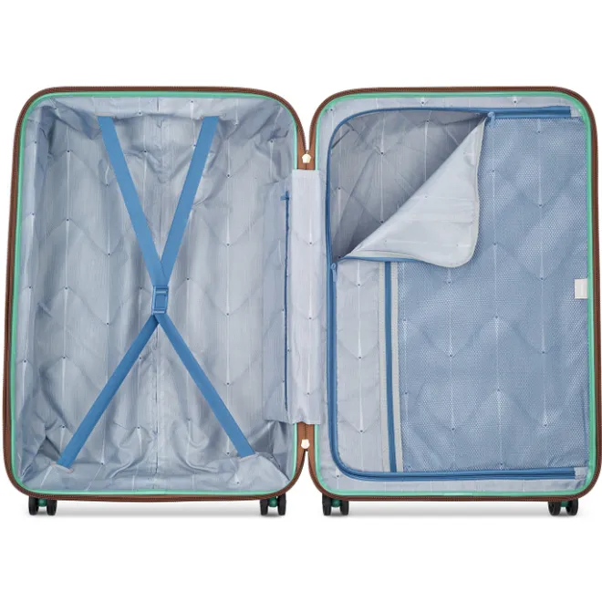 Discount Delsey Freestyle 4 Wheel Trolley 76 pistache