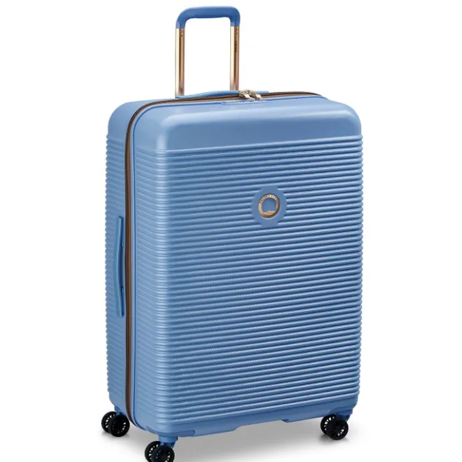 Discount Delsey Freestyle 4 Wheel Trolley 76 himmelblau