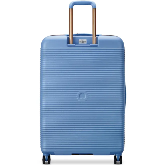 Discount Delsey Freestyle 4 Wheel Trolley 76 himmelblau