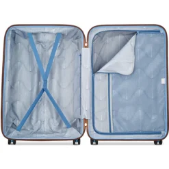 Discount Delsey Freestyle 4 Wheel Trolley 76 himmelblau