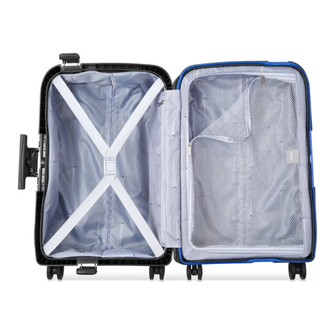 Clearance Delsey Moncey 4 Wheel Cabin Trolley 55/35 Black