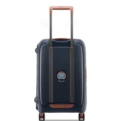 Best Delsey Moncey 4 Wheel Cabin Trolley 55/35 navy blue