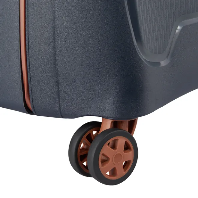 Best Delsey Moncey 4 Wheel Cabin Trolley 55/35 navy blue
