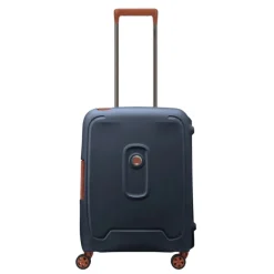 Best Delsey Moncey 4 Wheel Slim Cabin Trolley 55 cm ink blue