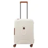 New Delsey Moncey 4 Wheel Slim Cabin Trolley 55/40 angora white
