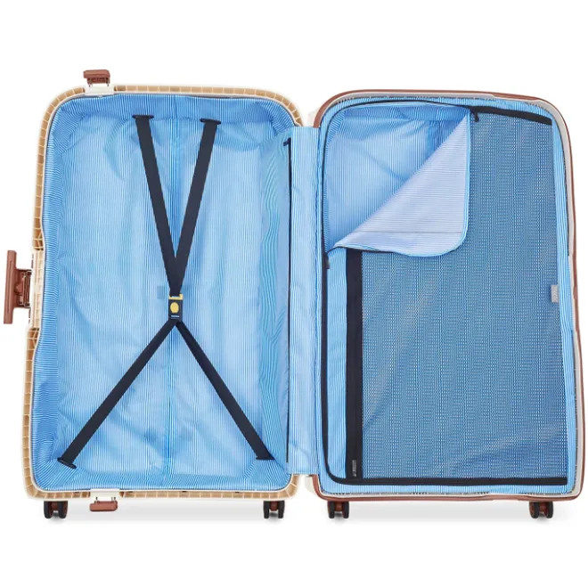 Sale Delsey Moncey 4 Wheel Trolley 82 cm angora white