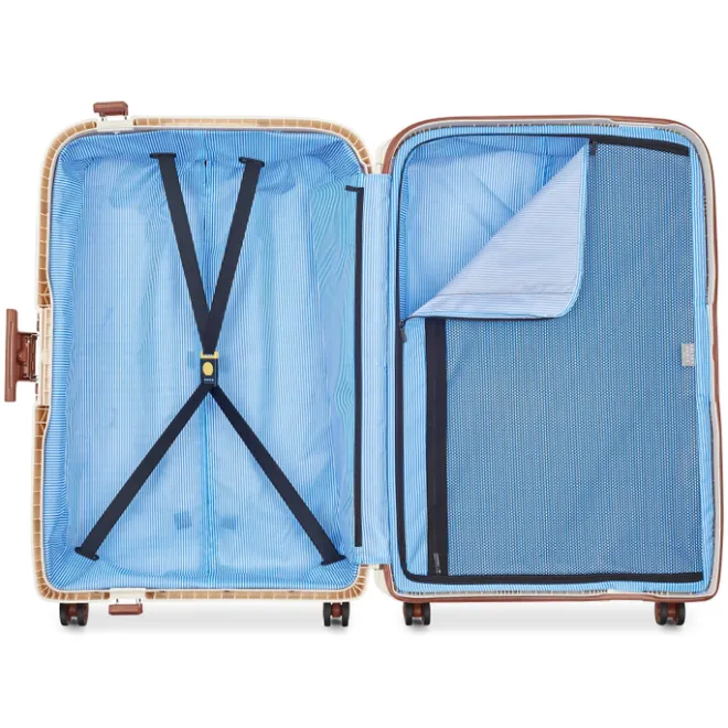 New Delsey Moncey 4 Wheel Trolley 76 cm angora white