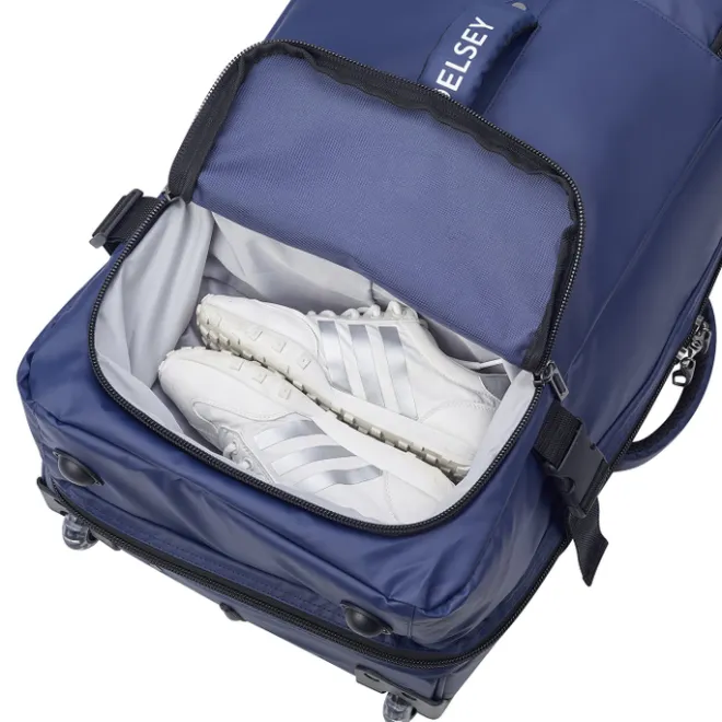 Best Delsey Raspail 2-Wheel Trolley Duffle Bag 64 blue