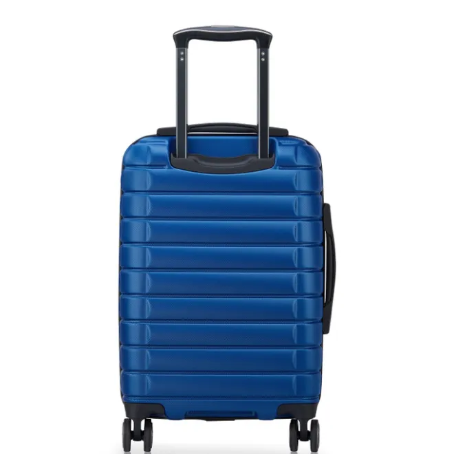 Delsey Shadow 5.0 Cabin Trolley Front Pocket 55 Expandable blue