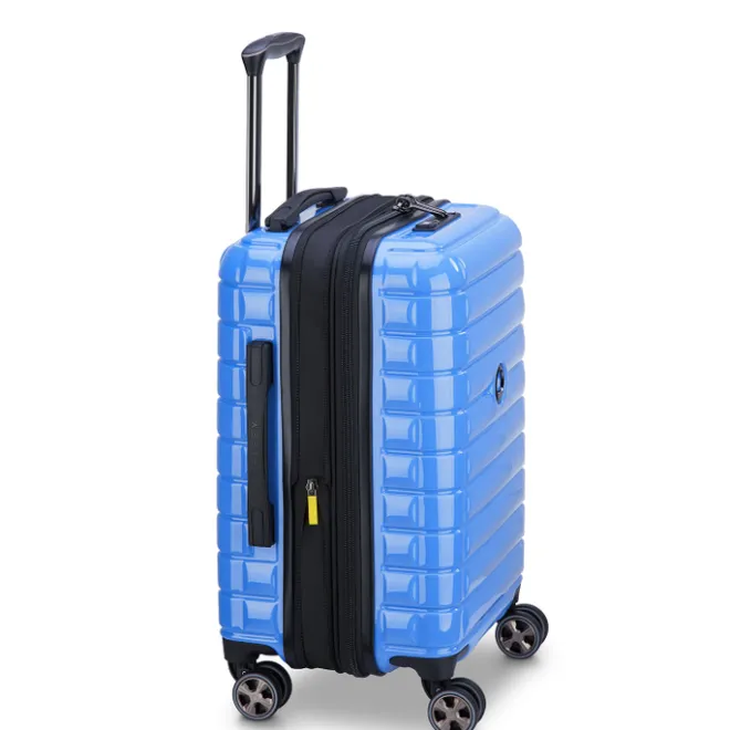 Hot Delsey Shadow 5.0 Cabin Trolley 55/35 Expandable light blue