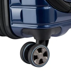 Hot Delsey Shadow 5.0 Cabin Trolley Front Pocket 55 Expandable blue