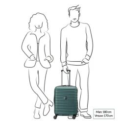 Discount Delsey Shadow 5.0 Cabin Trolley 55/40 green