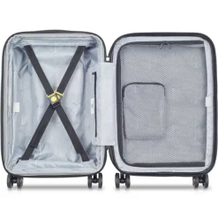 Online Delsey Shadow 5.0 Cabin Trolley Front Pocket 55 Expandable black
