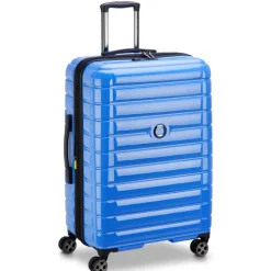 Outlet Delsey Shadow 5.0 Trolley 75 Expandable light blue