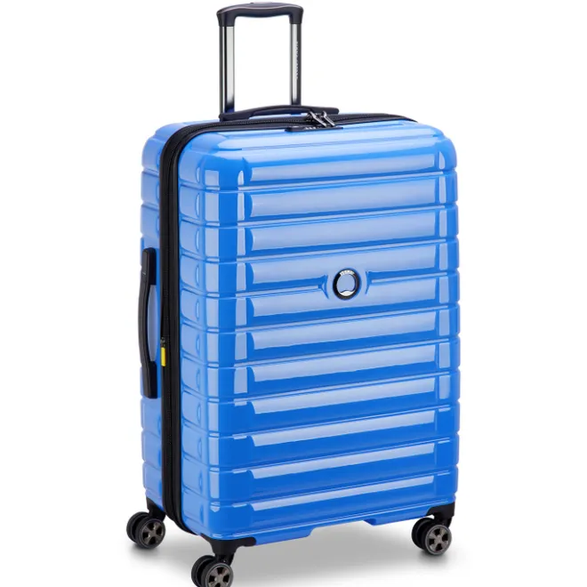 Outlet Delsey Shadow 5.0 Trolley 75 Expandable light blue