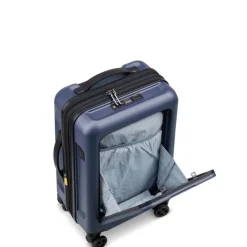 Hot Delsey Turenne 2.0 Cabin Trolley S Front Pocket dark blue