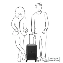 Clearance Delsey Turenne 2.0 Cabin Trolley S 55/35 black
