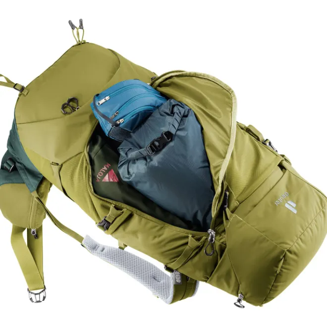 Clearance Deuter Aircontact Core 40+10 cactus/ivy