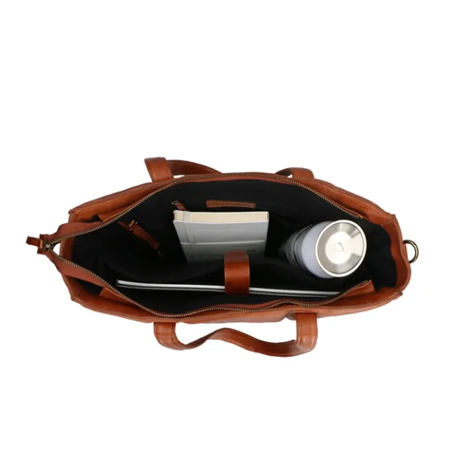 Discount DIMAGINI Gotta Padded Workbag 15.6" cognac