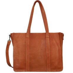 Sale DIMAGINI Lana Croco Workbag 15.6" cognac