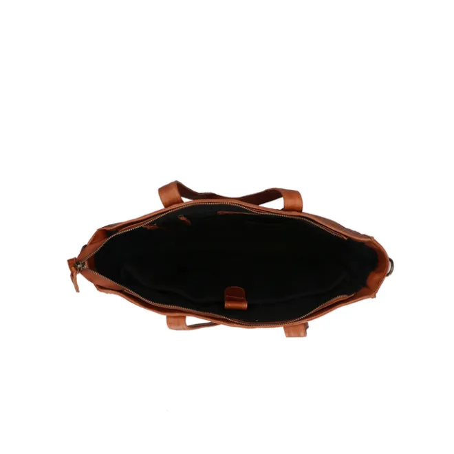 Sale DIMAGINI Lana Croco Workbag 15.6" cognac