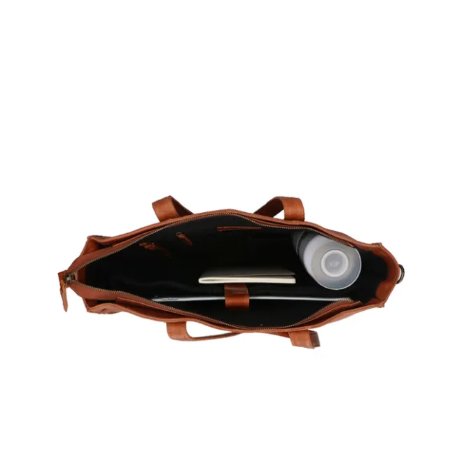 Sale DIMAGINI Lana Croco Workbag 15.6" cognac