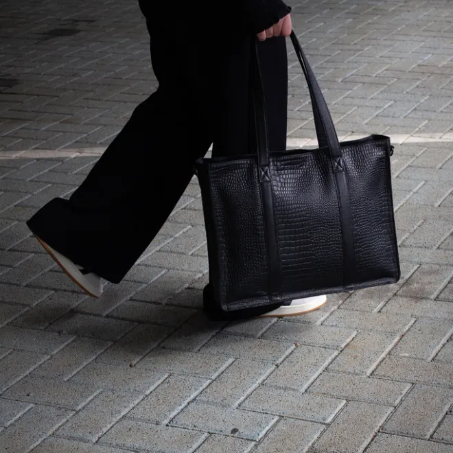 Clearance DIMAGINI Lana Croco Workbag 15.6" black