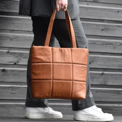 Online DIMAGINI Lume Padded Workbag 14" cognac