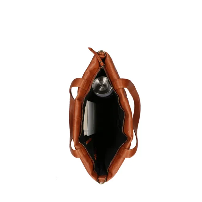 Online DIMAGINI Lume Padded Workbag 14" cognac