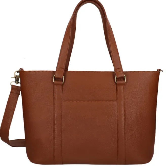 Best DIMAGINI Zyra Workbag 17" cognac