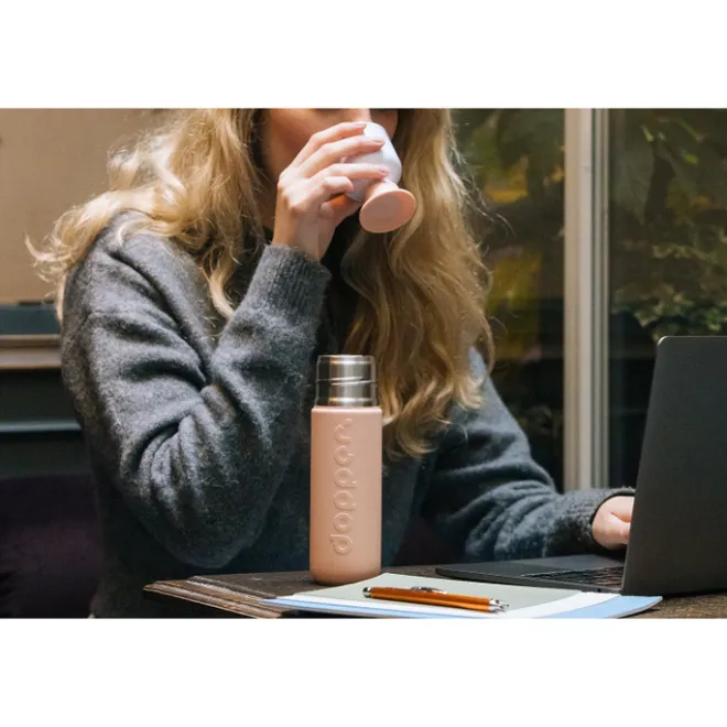 Online Dopper Insulated Bottle 350 ml pebble peach