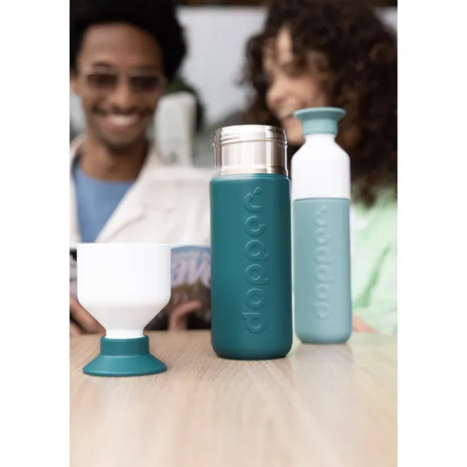 Discount Dopper Insulated Drinkfles 350 ml bottlenose blue