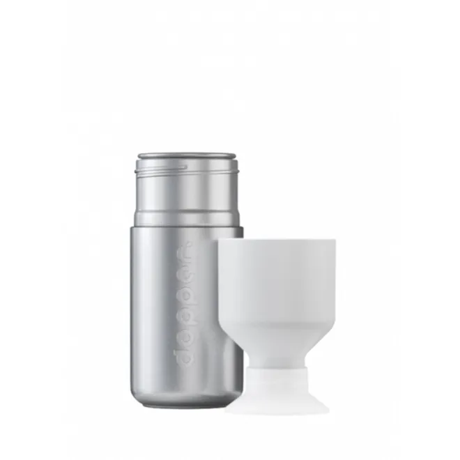 Clearance Dopper Steel Drinkfles 350 ml silver