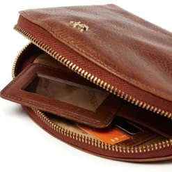 Online dR Amsterdam Milan Make-Up Bag cognac