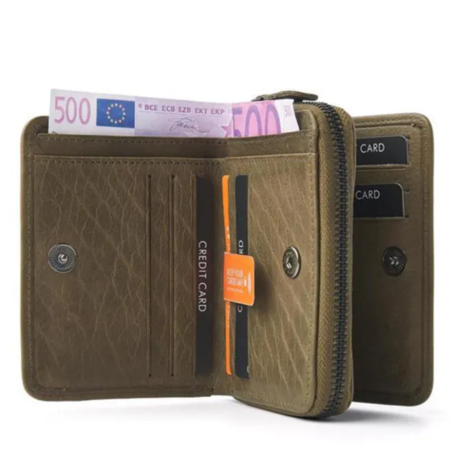 New dR Amsterdam Tampa Ladies Wallet 93165 olive