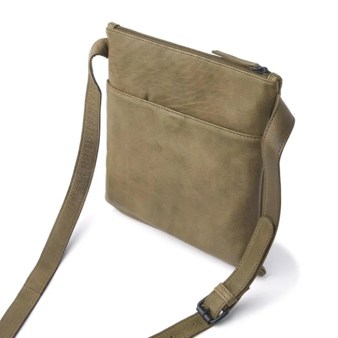 New dR Amsterdam Tampa Schoudertas II olive