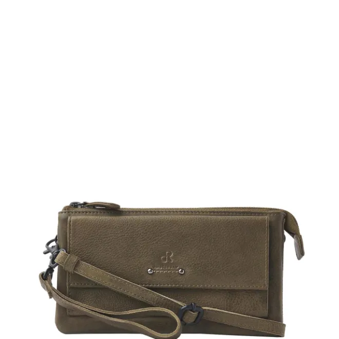 New dR Amsterdam Tampa Schoudertas / Clutch olive